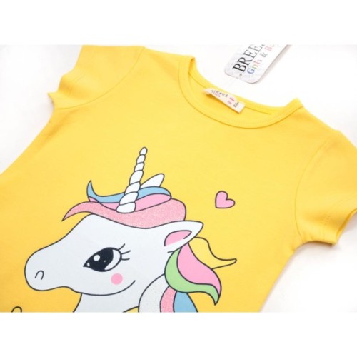 Плаття дитяче Breeze з єдинорогом (15744-98B-yellow)