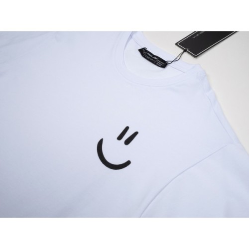 Футболка дитяча A-Yugi зі смайлом (7303-158G-white)