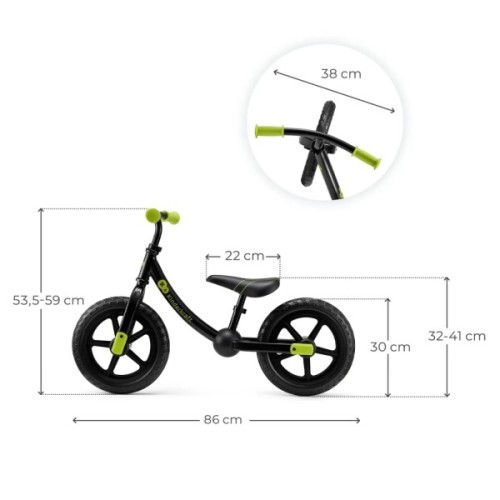 Біговел Kinderkraft 2Way Next Off Road Black (KR2WAY25BLK0000) (5902533927388)
