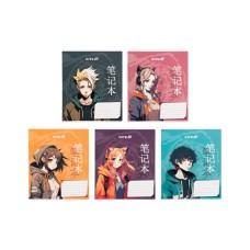 Зошит Kite Anime, 18 аркушів, клітинка (K25-236-1)