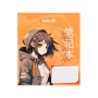 Зошит Kite Anime, 18 аркушів, клітинка (K25-236-1)
