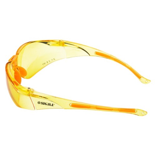 Захисні окуляри Sigma Hunter anti-scratch, бурштин (9410671)