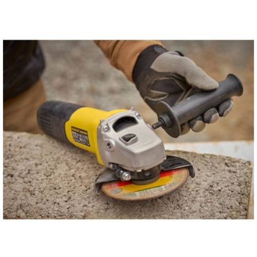 Шліфувальна машина Stanley кутова FATMAX, 1100 Вт, 3000-11000 об/хв, 125 мм, 2.2 кг (FMEG225VS)