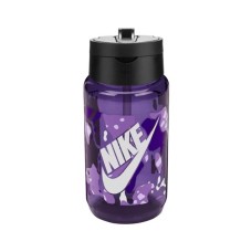 Пляшка для води Nike TR RENEW RECHARGE STRAW BOTTLE 16OZ N.100.7641.514.16 чорний, фіолетовий 473 мл (887791778246)