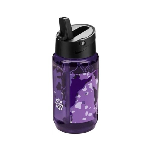 Пляшка для води Nike TR RENEW RECHARGE STRAW BOTTLE 16OZ N.100.7641.514.16 чорний, фіолетовий 473 мл (887791778246)