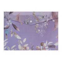 Папка - конверт Buromax А4 на кнопці, LILAC ARABESKI, напівпрозора, сливова (BM.3943-48)