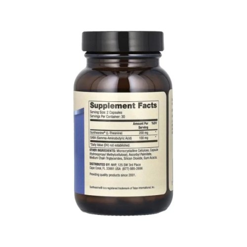 Вітамінно-мінеральний комплекс Dr. Mercola L-теанін з ГАМК, L-Theanine Plus GABA, 60 капсул (MCL-21350)