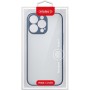 Чохол до мобільного телефона Intaleo Smoky Apple iPhone 12 Pro Blue (1283126508103)