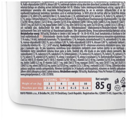 Вологий корм для кішок Brit GF VetDiets Renal з лососем 85 г (8595602566709)