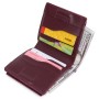 Гаманець Grande Pelle Бордовий (11518)