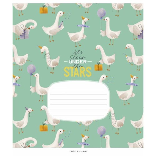 Зошит Школярик World's nature 24 аркуша лінія (024-3416L)