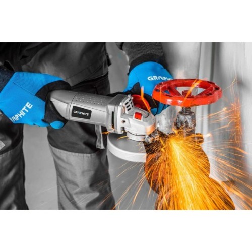 Шліфувальна машина Graphite 125мм, 1100W, 11000об/хв, 2.7кг (59G110)