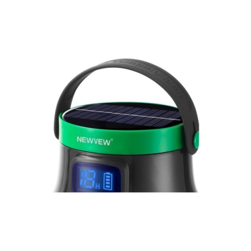 Ліхтар NEWVEW NV-E936 50W Solar Panel 2600mAh Green (NWVW-NV-E936-GN)