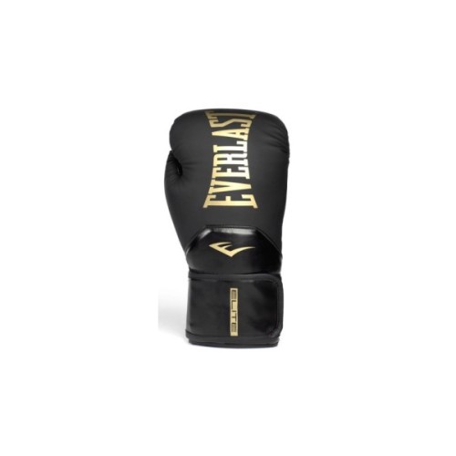 Боксерські рукавички Everlast Elite 2 Boxing Glove P00003270 чорний, золотий 10 унцій (009283623708)