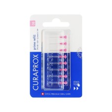 Щітки для міжзубних проміжків Curaprox Prime Refill CPS 08 D 0.8 - 3.2 мм Без тримача 8 шт. (7612412426533)