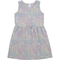 Плаття дитяче Lovetti трикотажне (5758-70-116G-gray)