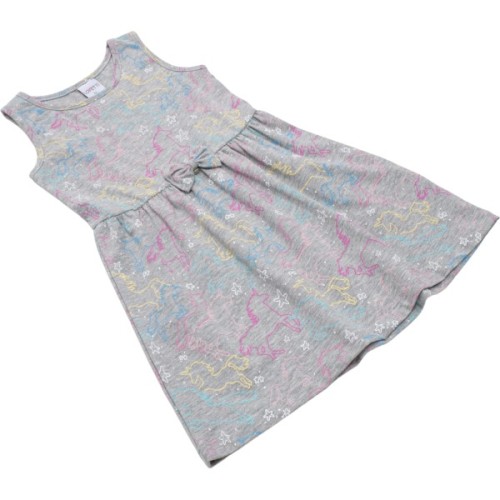 Плаття дитяче Lovetti трикотажне (5758-70-116G-gray)