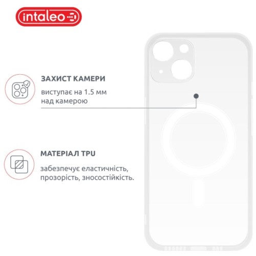 Чохол до мобільного телефона Intaleo CLEAR MagSafe Apple iPhone 13 (1283126588228)