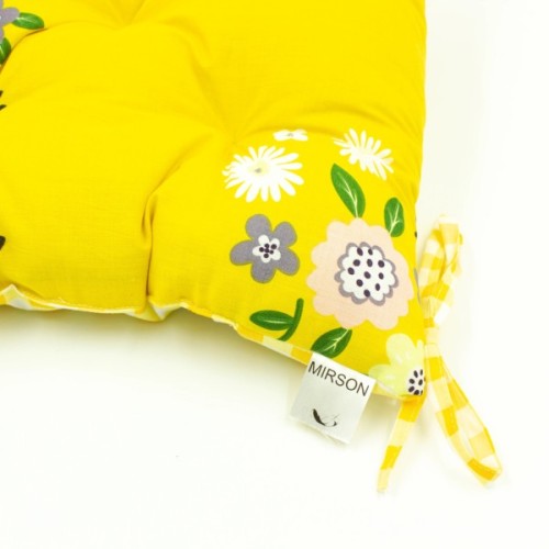 Подушка на стілець MirSon Бязь Принт 17-0428 Indian summer 40х50 см (2200006276708)