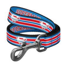 Повідець для собак WAUDOG Nylon "Супермен Ретро" світловідбивний L-XXL (342-1082)