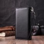 Гаманець ST Leather Унісекс з натуральної шкіри Чорний (22532)