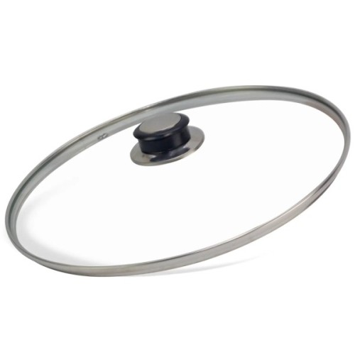 Сковорода Brizoll Monolith чавунна зі скляною кришкою 260х60 мм (M2660U-6)