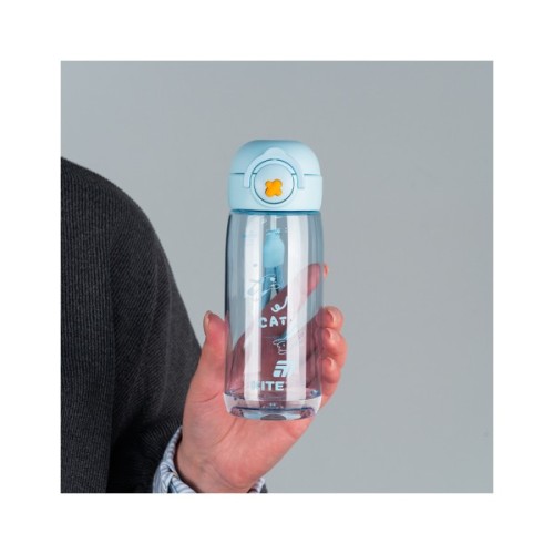 Поїльник-непроливайка Kite 480 мл, блакитна (K25-1236-2)