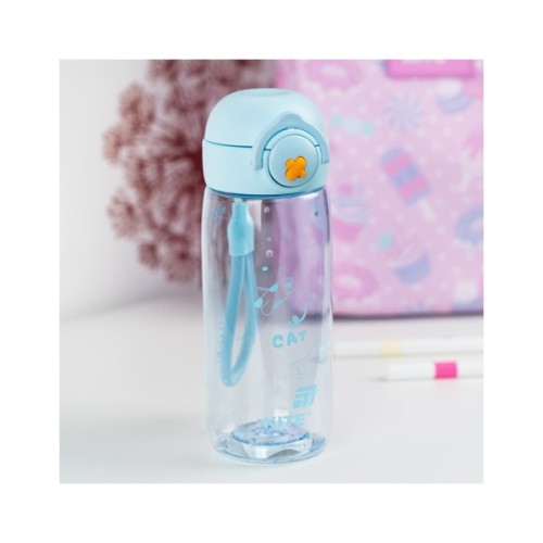 Поїльник-непроливайка Kite 480 мл, блакитна (K25-1236-2)