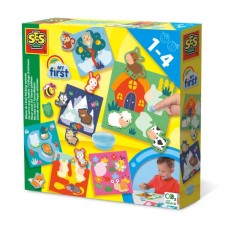 Набір для творчості Ses Creative My First Де живуть тварини? (14401S) Набір для творчості Ses Creative My First Де живуть тварини? (14401S)