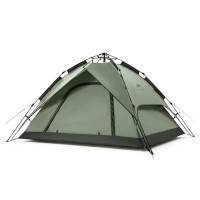 Намет Naturehike тримісний автоматичний NH21ZP008 темно-зелений (6976023922336)