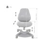 Дитяче крісло FunDesk Sorridi Grey (808668)