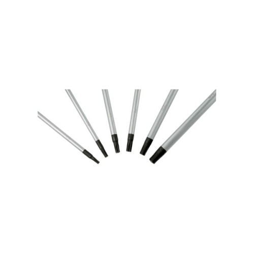 Набір викруток Bosch Torx 6шт, T10х75, T15х75, T20x100, T25x100, T30x125, T40x125 мм (1.600.A01.V09)