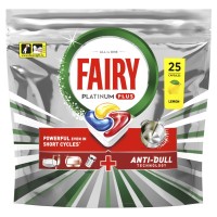 Таблетки для посудомийних машин Fairy Platinum Plus All in One Lemon 25 шт. (8700216236386)