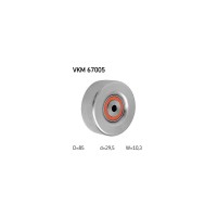 Ролик натягувача ременя SKF VKM 67005