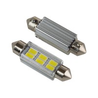 Автолампа PULSO LED SV8.5/T11x41mm/6 SMD-5730/9-18v/130Lm (LP-62041)