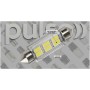 Автолампа PULSO LED SV8.5/T11x41mm/6 SMD-5730/9-18v/130Lm (LP-62041)