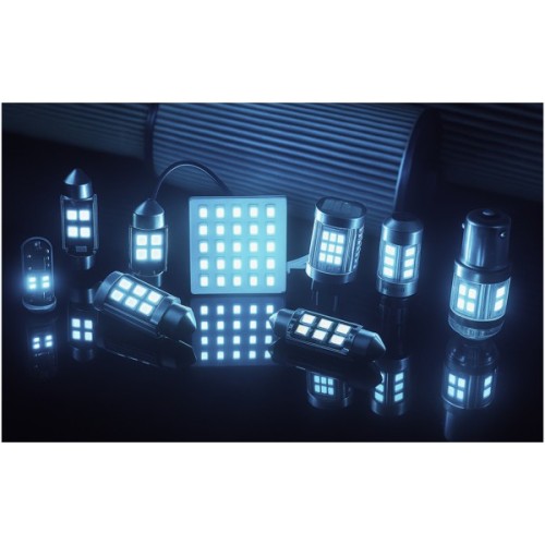 Автолампа PULSO LED SV8.5/T11x41mm/6 SMD-5730/9-18v/130Lm (LP-62041)