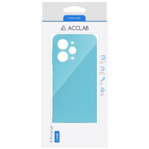Чохол до мобільного телефона ACCLAB Silicone Case Xiaomi Redmi 12 Light Blue (1283126602337)