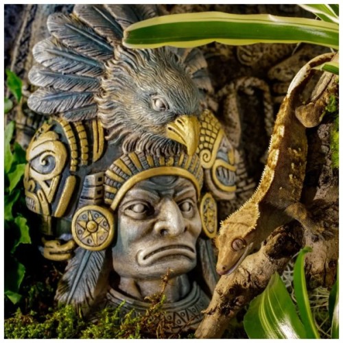 Декорація в акваріум ExoTerra Eagle Knight воїн ацтек (15561231671)