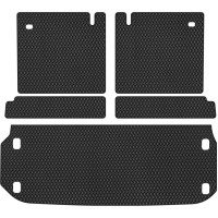 Килимок в багажник EVAtech Nissan Pathfinder (R52) 2014+ 4 поколін (NS3191BE5RBB)