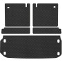 Килимок в багажник EVAtech Nissan Pathfinder (R52) 2014+ 4 поколін (NS3191BE5RBB)