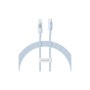 Дата кабель USB-C to Lightning 1.0m 20W Gem Fast-Charging blue Baseus (P10373001311-00)