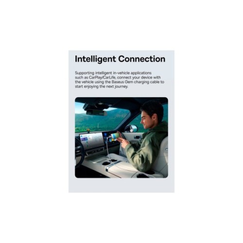 Дата кабель USB-C to Lightning 1.0m 20W Gem Fast-Charging blue Baseus (P10373001311-00)