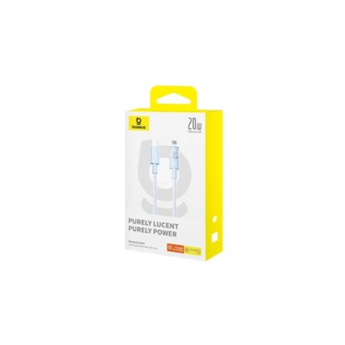Дата кабель USB-C to Lightning 1.0m 20W Gem Fast-Charging blue Baseus (P10373001311-00)