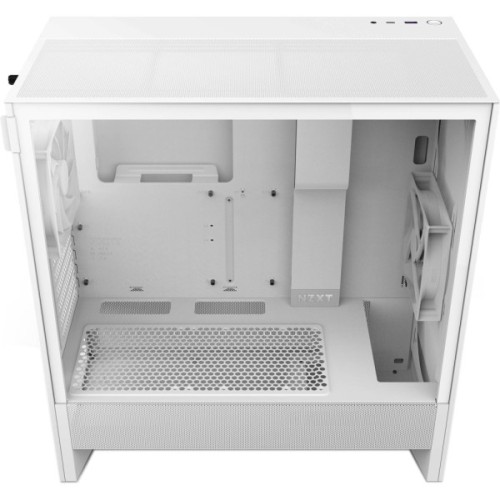 Корпус для ПК NZXT H5 Flow Compact All White (CC-H52FW-01)