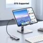 Концентратор Ugreen USB-C to HDMI + 3xUSB 3.0 + PD CM511 gray (15596)