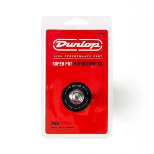 Потенціометр для гітари Jim Dunlop Super Pot 250K Split Shaft Potentiometer (DSP250K)