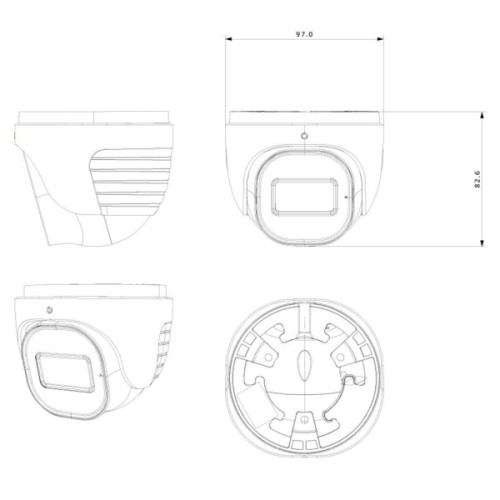Камера відеоспостереження Provision-ISR DI-350A-28 (2.8)