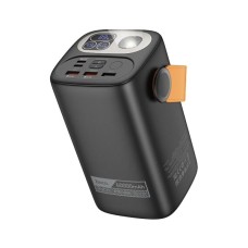 Батарея універсальна HOCO 60000mAh Astrum PD/100W, QC/3.0, LED lamp, Black (DB160 / 714724)