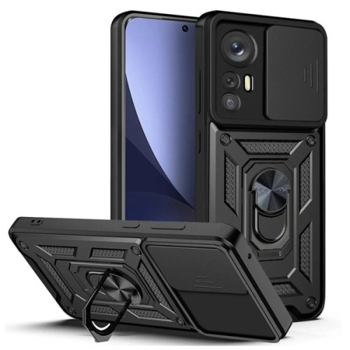 Чохол до мобільного телефона BeCover Military Xiaomi 12 5G Black (710019)